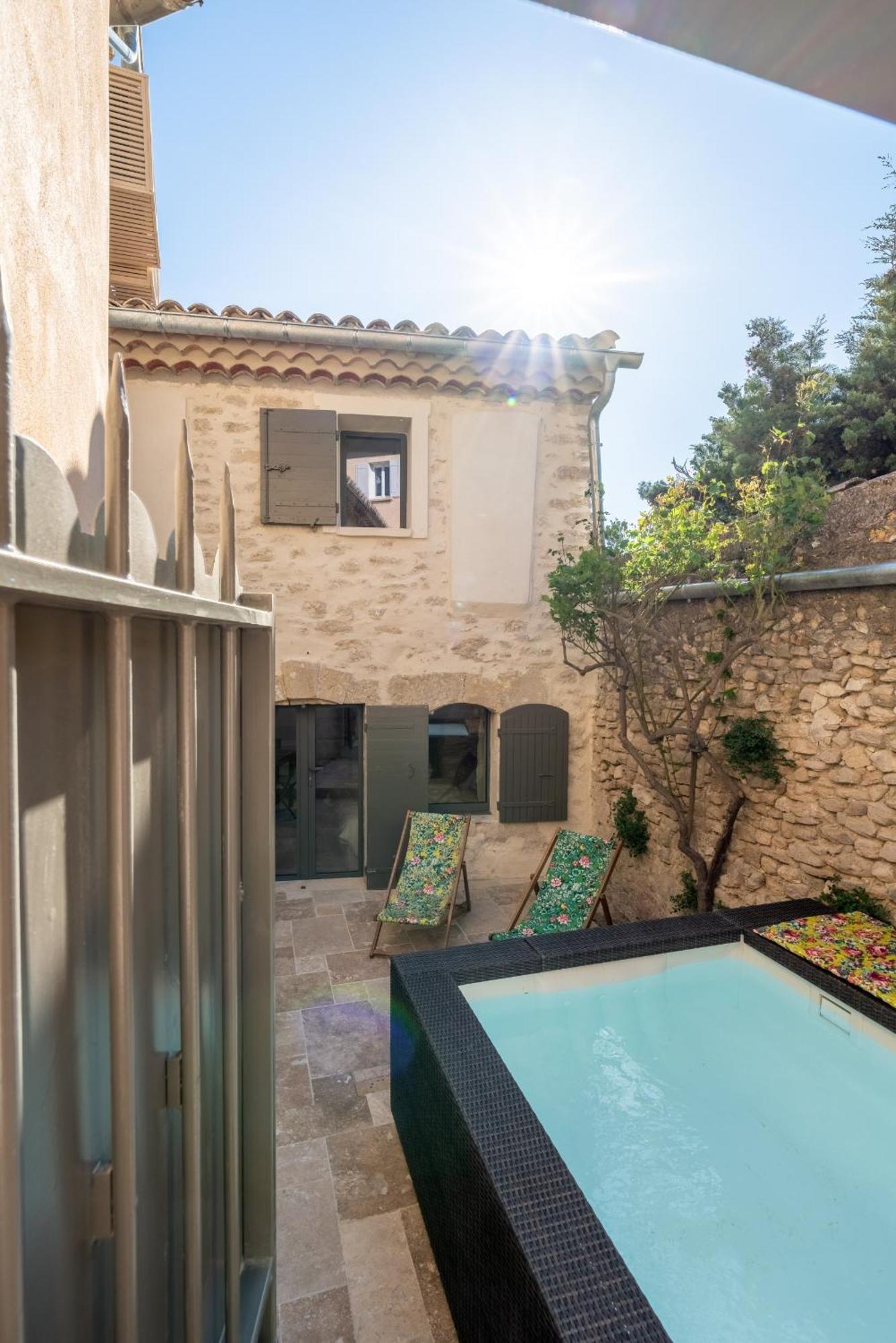 Villa La Grange De La Chevre D'Or à Lagnes Chambre photo